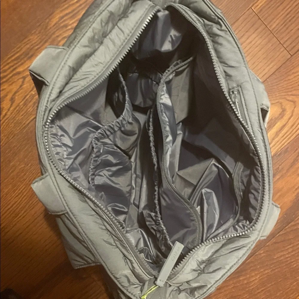 Prada Gray Baby Bag